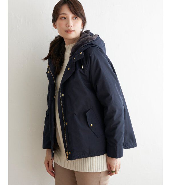 ikka「撥水ライナー付き3WAYマウンテンパーカー」|ブルゾン・スタジャン|