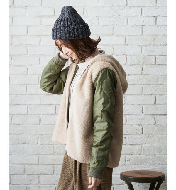 ikka「撥水ライナー付き3WAYマウンテンパーカー」|ブルゾン・スタジャン|