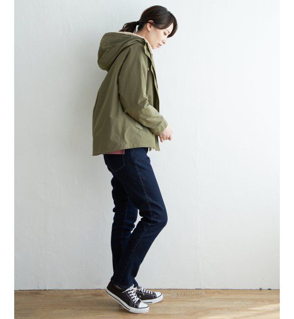 ikka「撥水ライナー付き3WAYマウンテンパーカー」|ブルゾン・スタジャン|