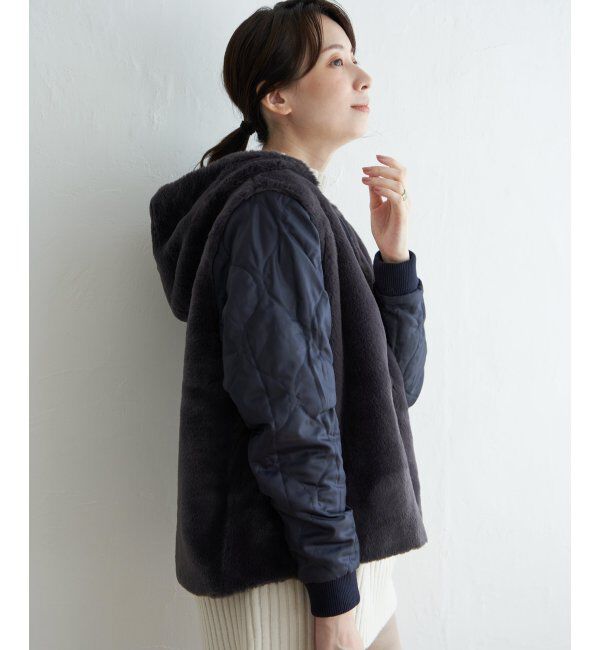 ikka「撥水ライナー付き3WAYマウンテンパーカー」|ブルゾン・スタジャン|