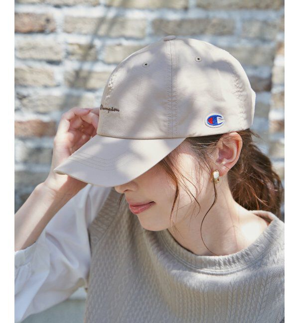 ikka「Champion チャンピオン ロゴ刺繍キャップ」|その他|