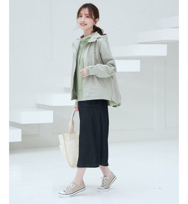 ikka「【雑誌InRed4月号掲載】撥水花粉リリースマウンテンパーカー」|ブルゾン・スタジャン|