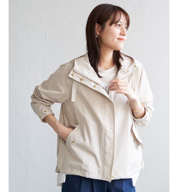 ikka「【雑誌InRed4月号掲載】撥水花粉リリースマウンテンパーカー」|ブルゾン・スタジャン|