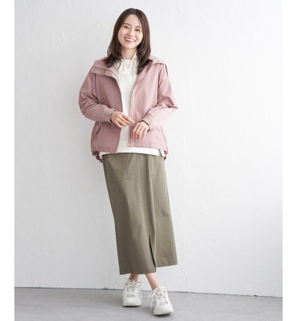 ikka「【雑誌InRed4月号掲載】撥水花粉リリースマウンテンパーカー」|ブルゾン・スタジャン|