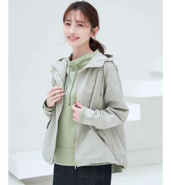 ikka「【雑誌InRed4月号掲載】撥水花粉リリースマウンテンパーカー」|ブルゾン・スタジャン|