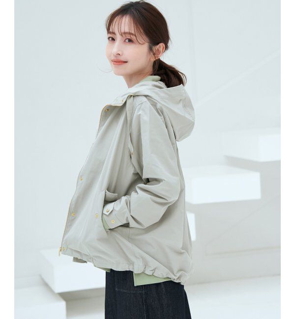 ikka「【雑誌InRed4月号掲載】撥水花粉リリースマウンテンパーカー」|ブルゾン・スタジャン|