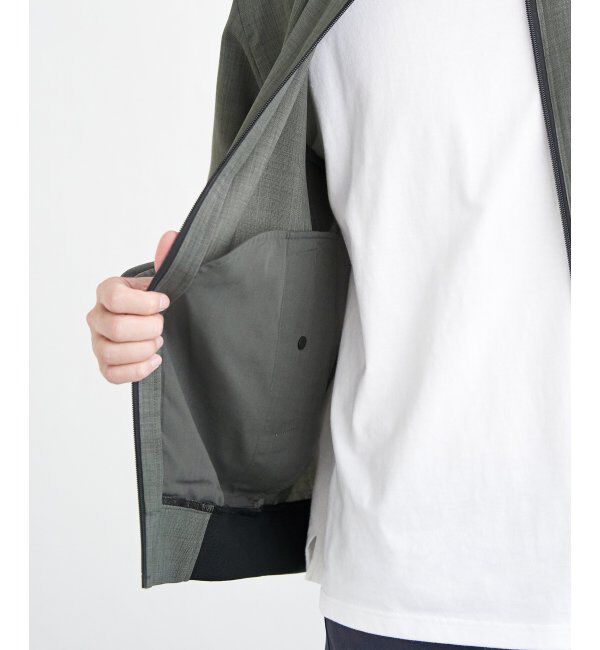 ikka「【雑誌MonoMax4月号掲載】イージーケアリネンライクブルゾン」|ブルゾン・スタジャン|