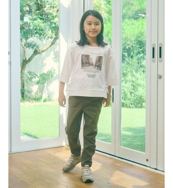 ikka kids「【親子おそろい】GOKU楽パンツ テーパード（120~160cm）」|その他|