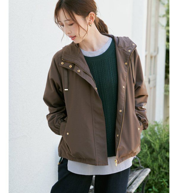 ikka「ピケライトマウンテンパーカ」|ブルゾン・スタジャン|