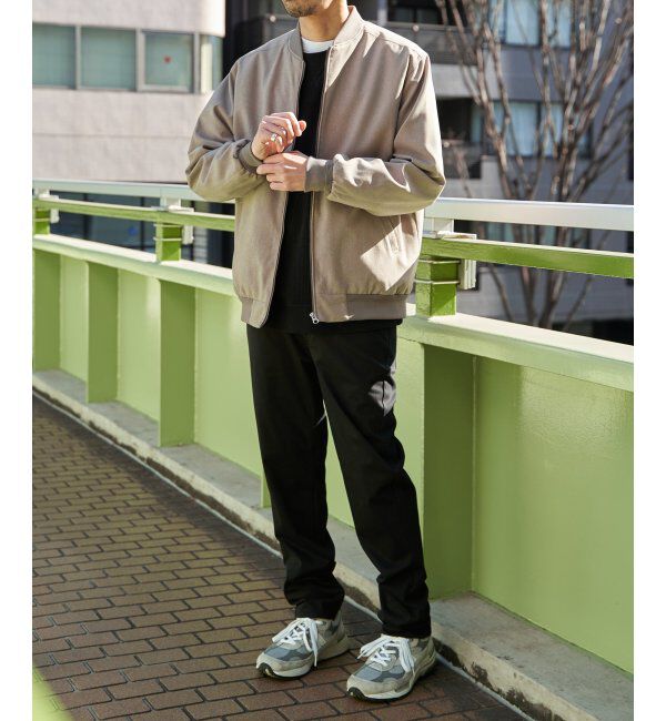 ikka「2wayライナー付きリブブルゾン」|ブルゾン・スタジャン|