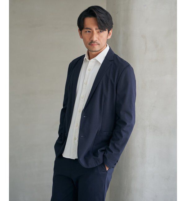 IKKA LOUNGE「【雑誌MonoMax4月号掲載】GOKU楽ワークポンチジャケット「小泉孝太郎さん着用モデル」」|テーラードジャケット|