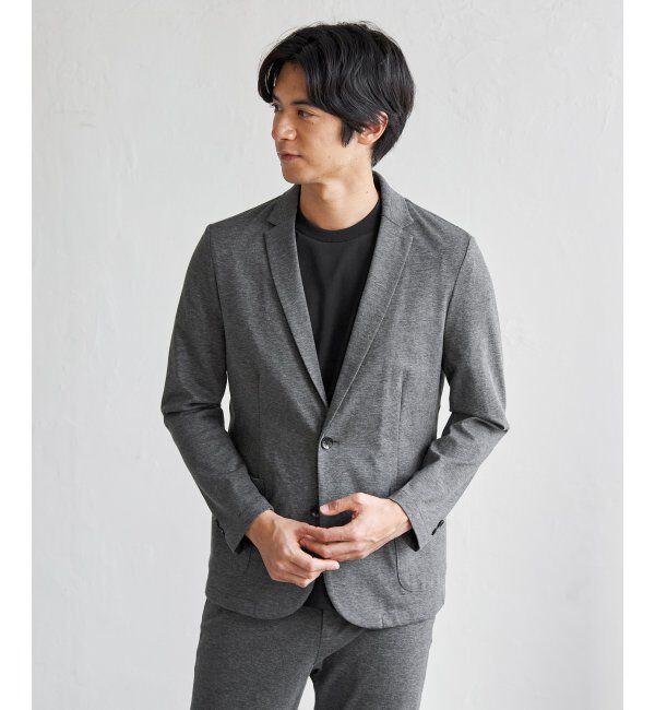 IKKA LOUNGE「【雑誌MonoMax4月号掲載】GOKU楽ワークポンチジャケット「小泉孝太郎さん着用モデル」」|テーラードジャケット|