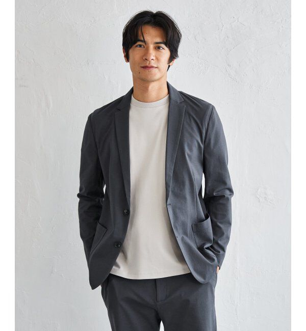 IKKA LOUNGE「【雑誌MonoMax4月号掲載】GOKU楽ワークポンチジャケット「小泉孝太郎さん着用モデル」」|テーラードジャケット|