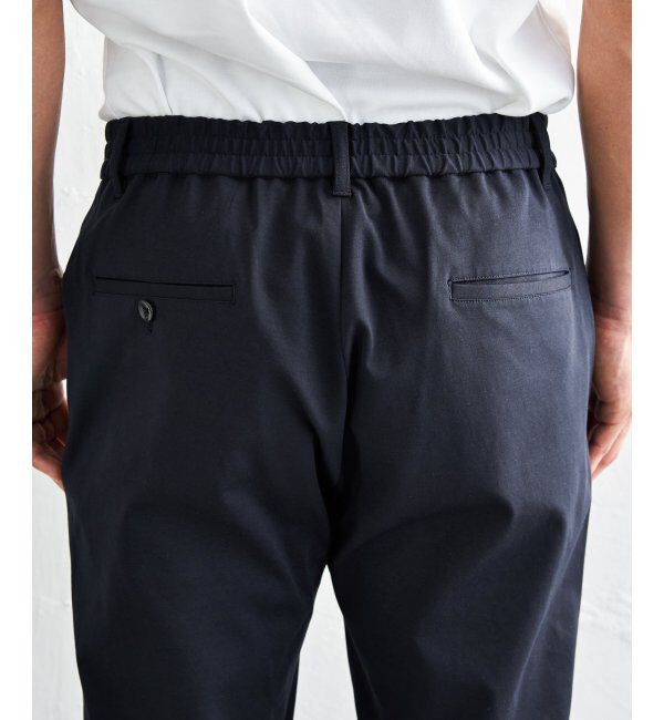 IKKA LOUNGE「【雑誌MonoMax4月号掲載】GOKU楽ワークポンチイージーパンツ「小泉孝太郎さん着用モデル」」|スラックス|