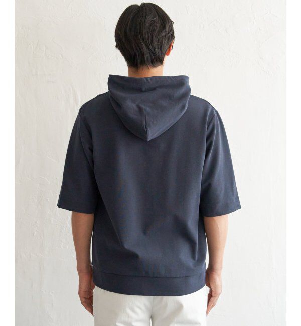 ikka「【雑誌MonoMax4月号掲載】GOKU楽冷感2WAYパーカ「小泉孝太郎さん着用モデル」」|Tシャツ・カットソー|