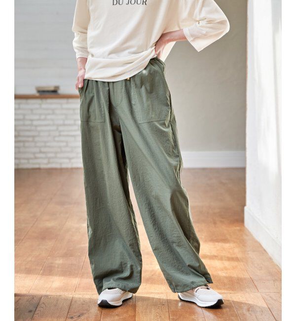 ikka「ドライテックチノベイカーパンツ」|その他|