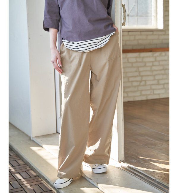 ikka「ドライテックチノベイカーパンツ」|その他|