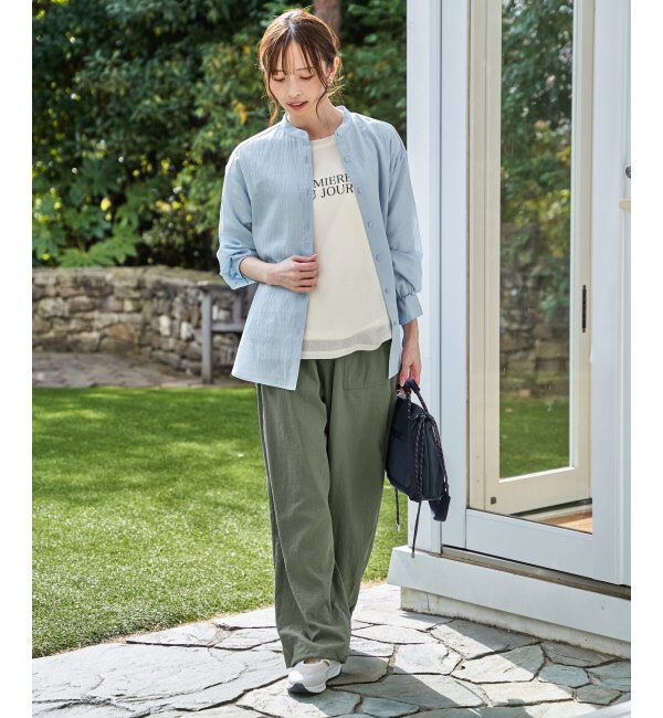 ikka「ドライテックチノベイカーパンツ」|その他|