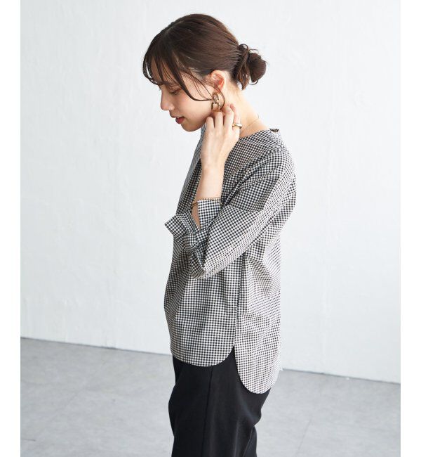 IKKA LOUNGE「2WAY袖リボンブラウス」|シャツ・ブラウス|