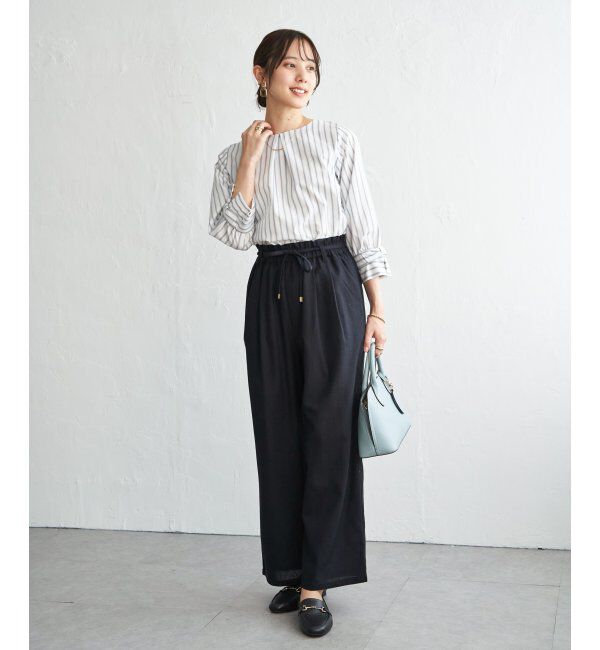 IKKA LOUNGE「2WAY袖リボンブラウス」|シャツ・ブラウス|