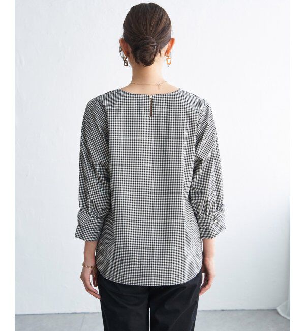 IKKA LOUNGE「2WAY袖リボンブラウス」|シャツ・ブラウス|