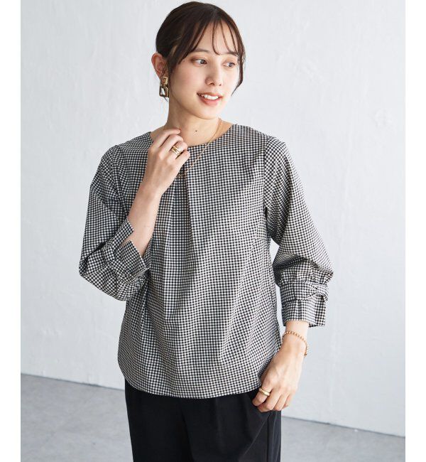 IKKA LOUNGE「2WAY袖リボンブラウス」|シャツ・ブラウス|