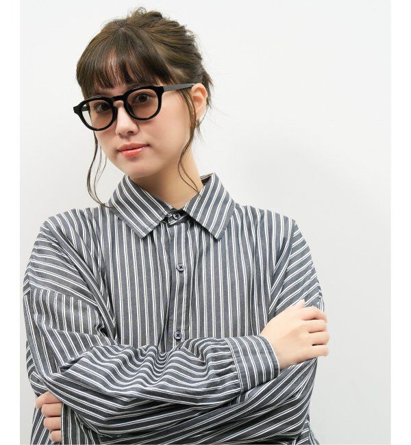  「【WEB限定】ボストン型 サングラス | クラウンパント カラーレンズ 軽量 トレンド 紫外線対策 UVカット」|サングラス|