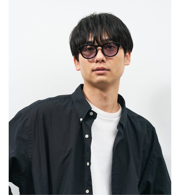  「【WEB限定】ボストン型 サングラス | クラウンパント カラーレンズ 軽量 トレンド 紫外線対策 UVカット」|サングラス|