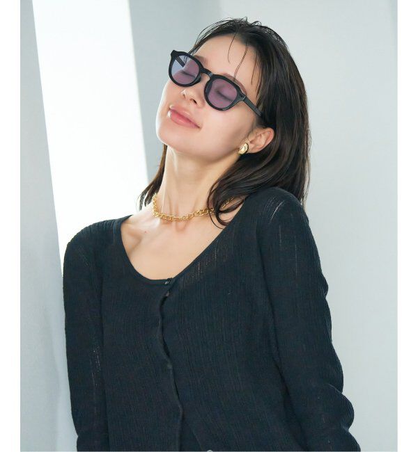  「【WEB限定】ボストン型 サングラス | クラウンパント カラーレンズ 軽量 トレンド 紫外線対策 UVカット」|サングラス|