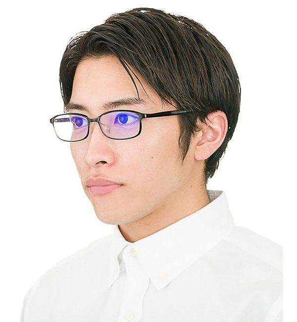  「スクエア型 PCメガネ｜Zoff PC ULTRA TYPE（ブルーライトカット率約50%）」|メガネ|