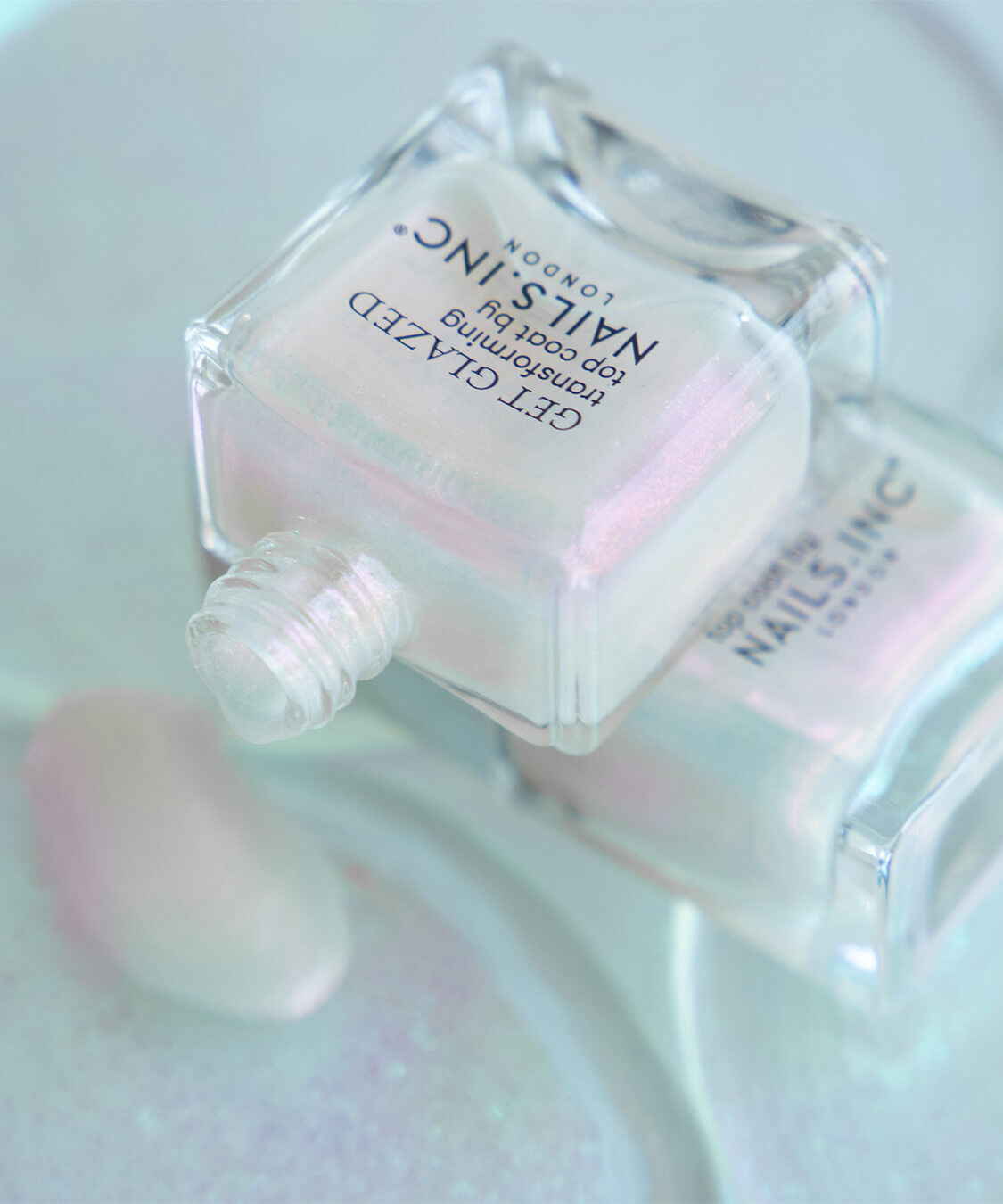 NAILS INC「Remover Pot + Glaze Top」|ネイルケア|