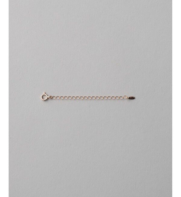 ete「K18 引き輪付アジャスター」|ネックレス|ピンクゴールド