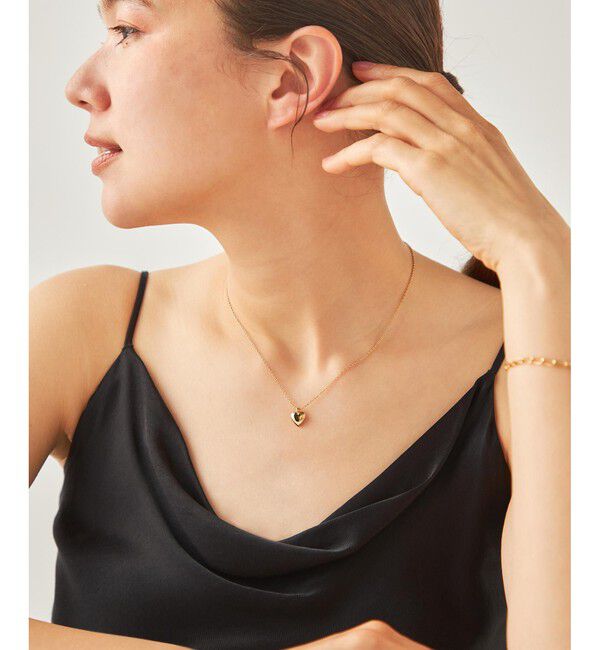 ete「[レイヤード] ハート ネックレス」|ネックレス|