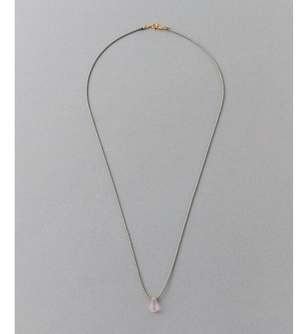 ete「[スウィングドロップ] ナチュラルストーン コード ネックレス」|ネックレス|