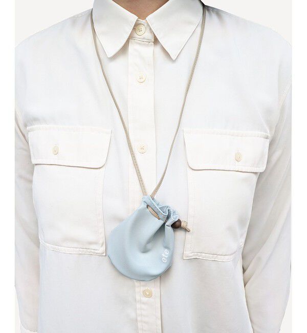 ete「[スウィングドロップ] ナチュラルストーン コード ネックレス」|ネックレス|