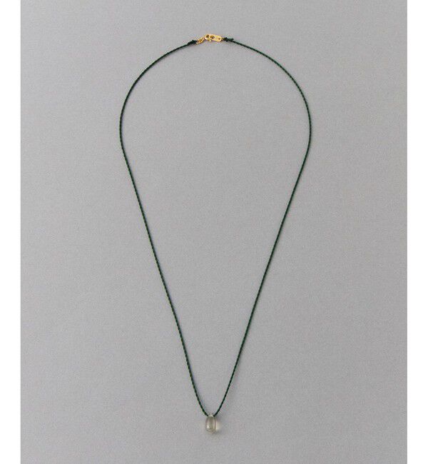 ete「[スウィングドロップ] ナチュラルストーン コード ネックレス」|ネックレス|