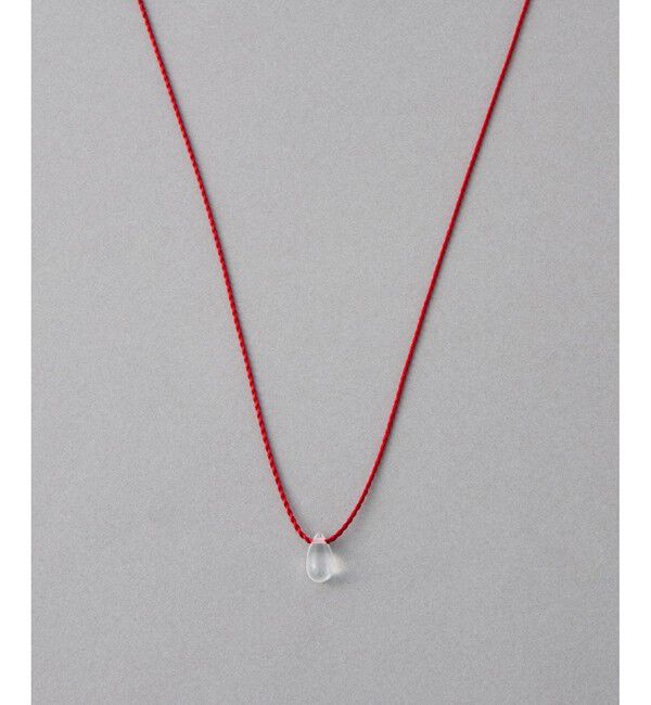 ete「[スウィングドロップ] ナチュラルストーン コード ネックレス」|ネックレス|D