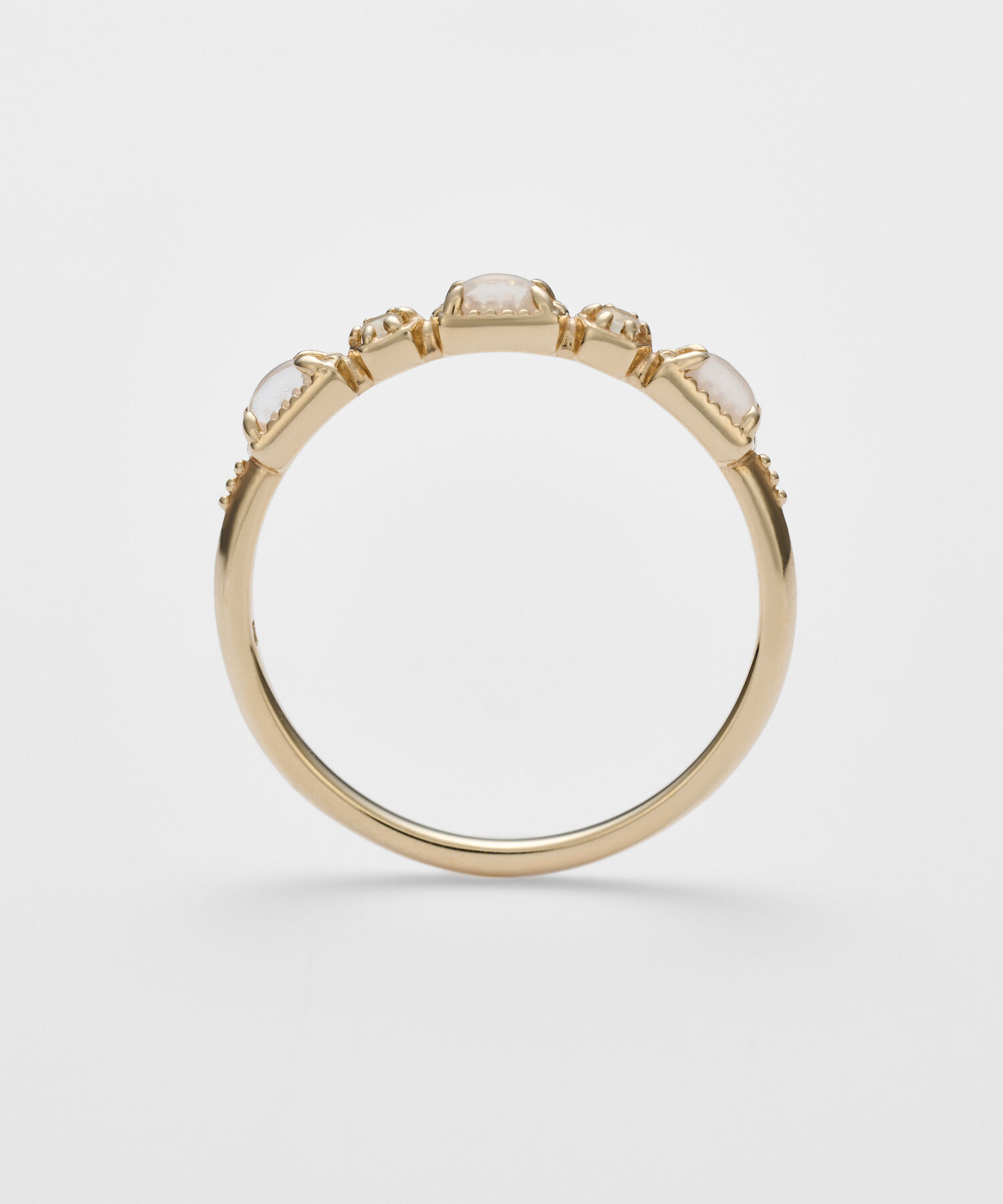  「K5ラブラドライト／クォーツリング」|リング|