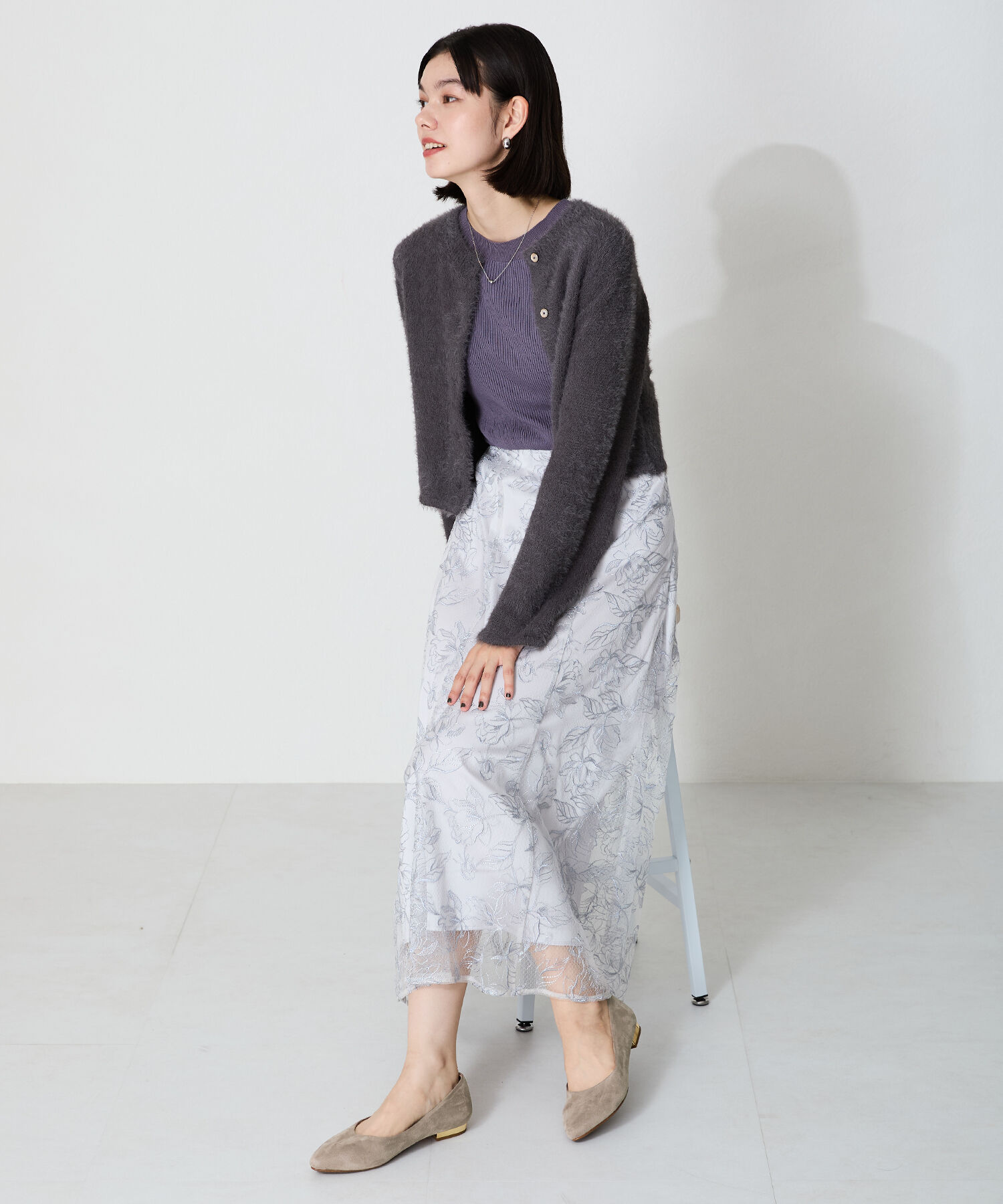 ORiental TRaffic「【WEB限定 / 累計16万足突破】ポインテッドトゥ フラット パンプス /R-4007 通勤靴 厚手クッション」|パンプス|