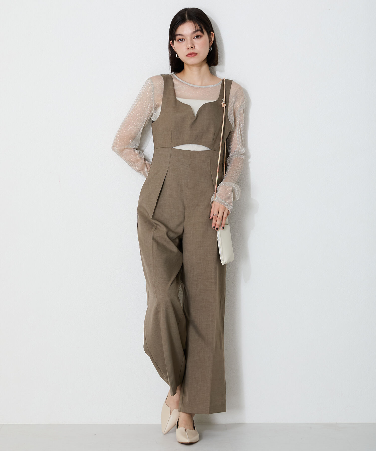 ORiental TRaffic「【WEB限定/累計2万足突破】フレア ヒール ポインテッドトゥ パンプス /45301 ヒール2.8ｃｍ 通勤靴 」|パンプス|