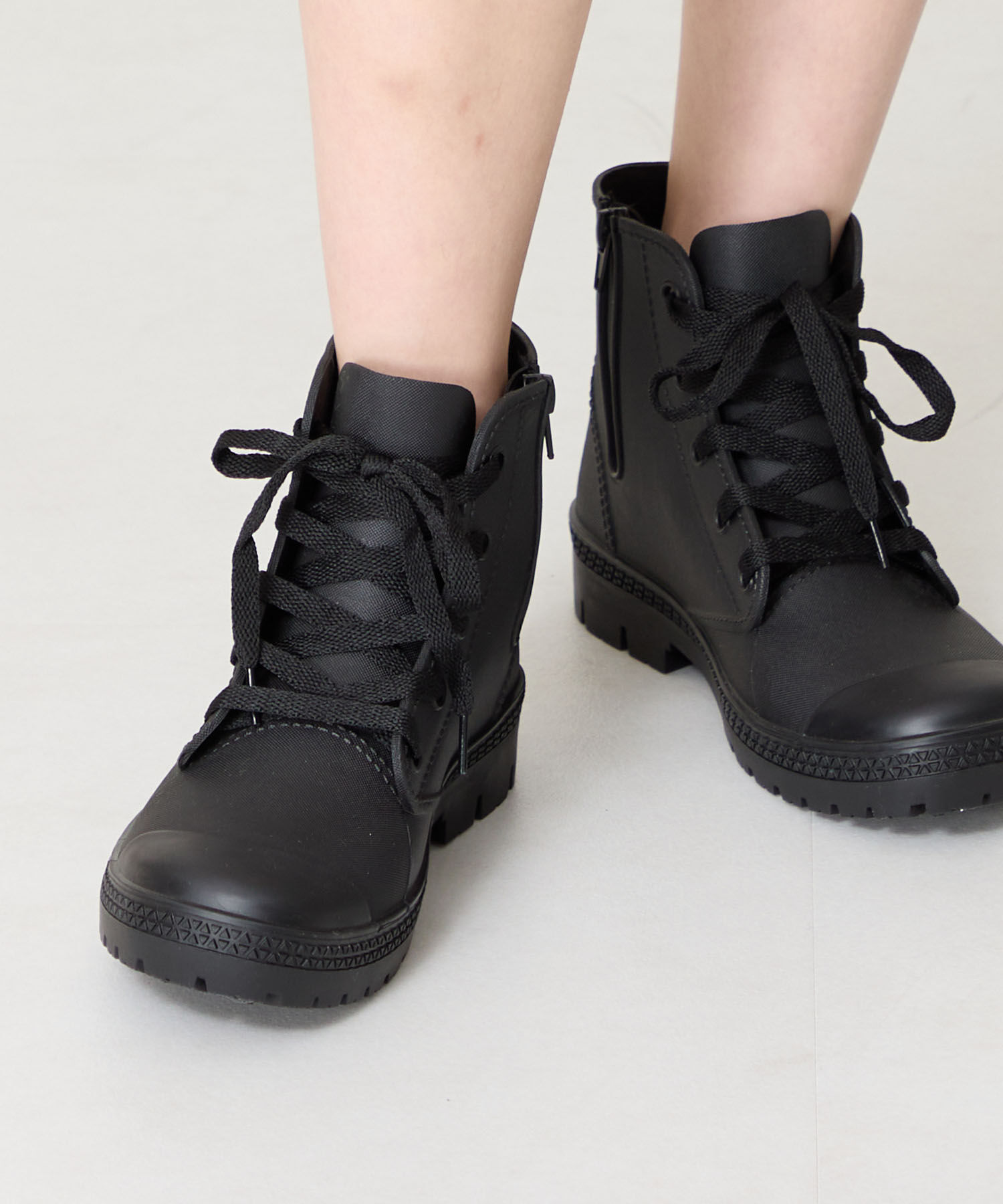 ORiental TRaffic「【防水】レースアップレインスニーカー/R-0020 レインシューズ 人気 トレンド スニーカー」|スニーカー|