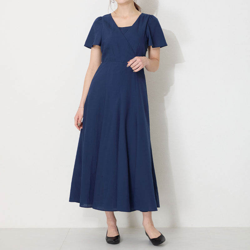 ORiental TRaffic「【WEB限定】スリットカット ポインテッドトゥ ヒール パンプス /55105 通勤 Vカット シンプル」|パンプス|