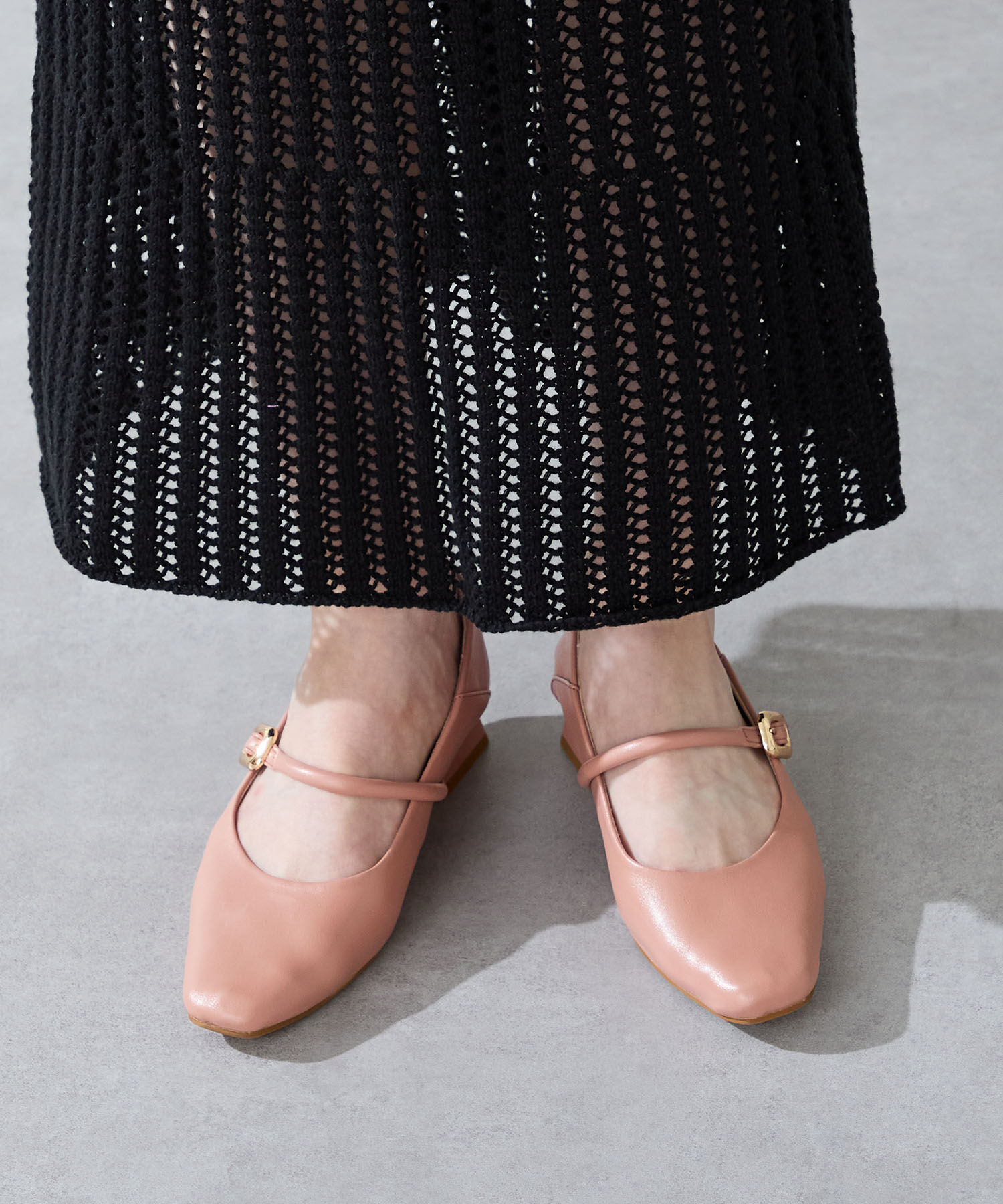 WA Oriental TRaffic「スクエアトゥストラップバブーシュ/52303」|パンプス|