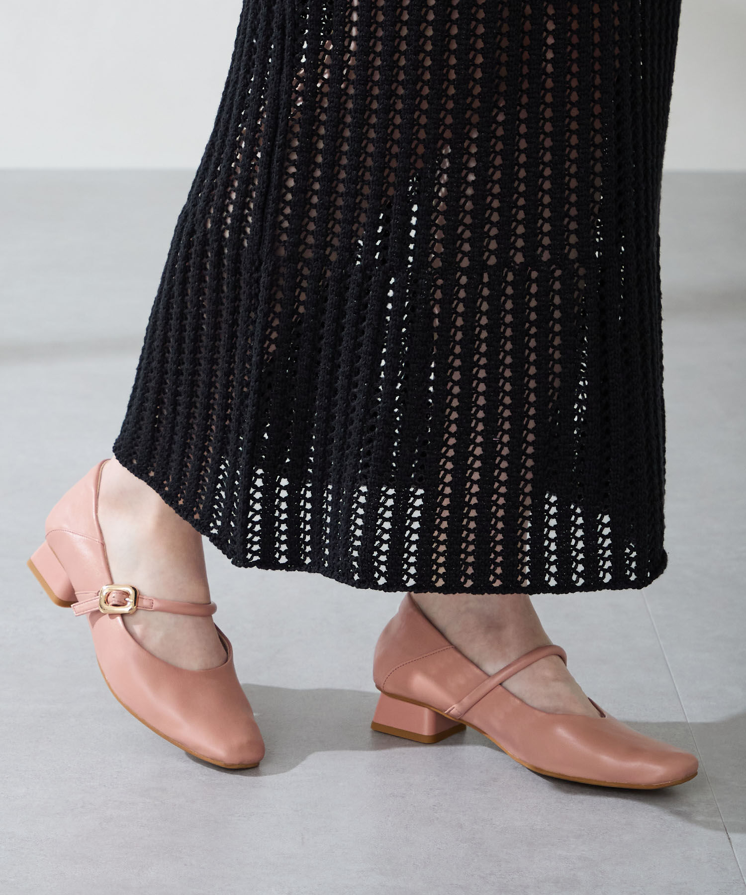 WA Oriental TRaffic「スクエアトゥストラップバブーシュ/52303」|パンプス|