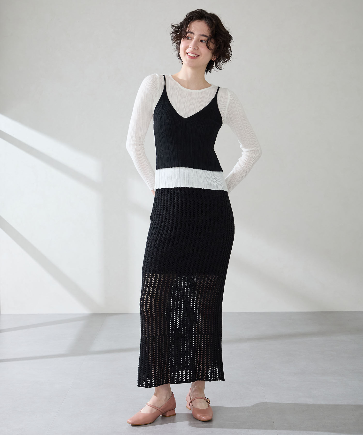 WA Oriental TRaffic「スクエアトゥストラップバブーシュ/52303」|パンプス|