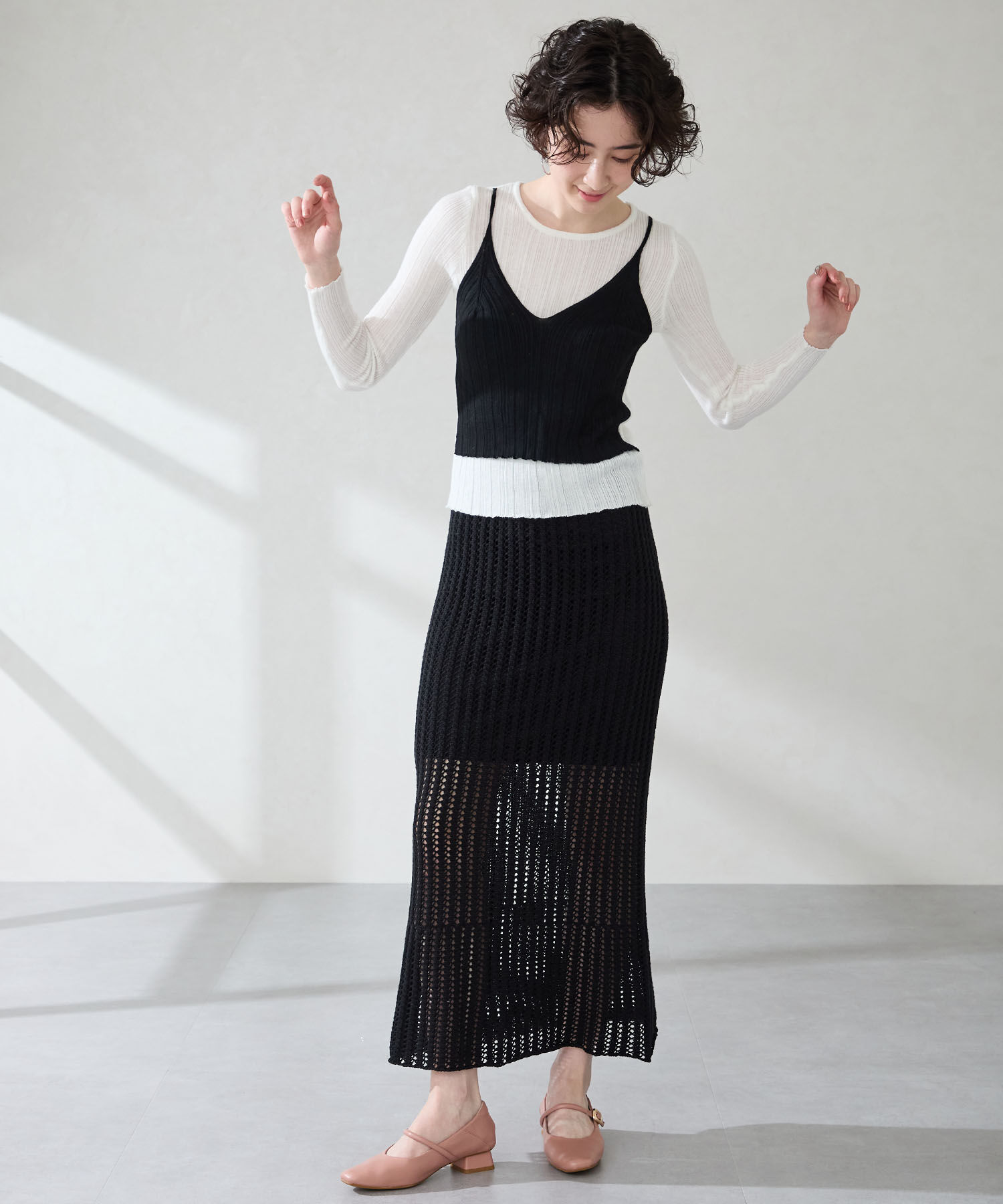 WA Oriental TRaffic「スクエアトゥストラップバブーシュ/52303」|パンプス|