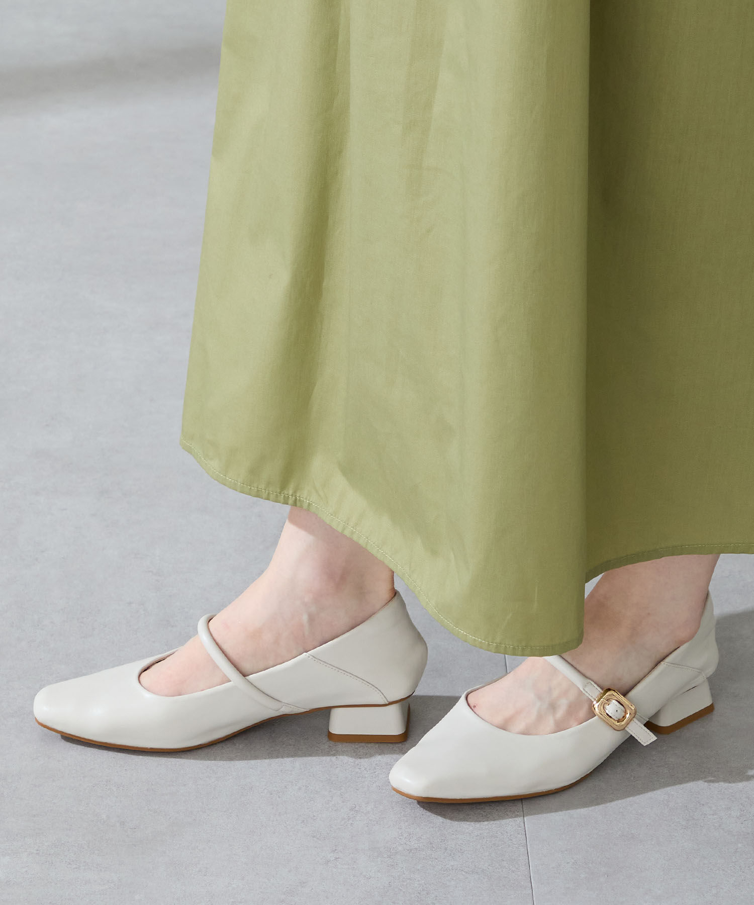 WA Oriental TRaffic「スクエアトゥストラップバブーシュ/52303」|パンプス|