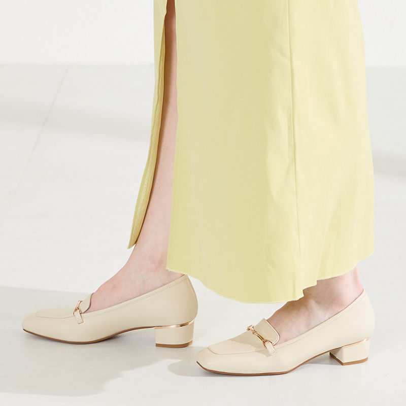 WA Oriental TRaffic「●2026春夏新作●メタリックラインビットヒールローファー/62101」|ローファー|