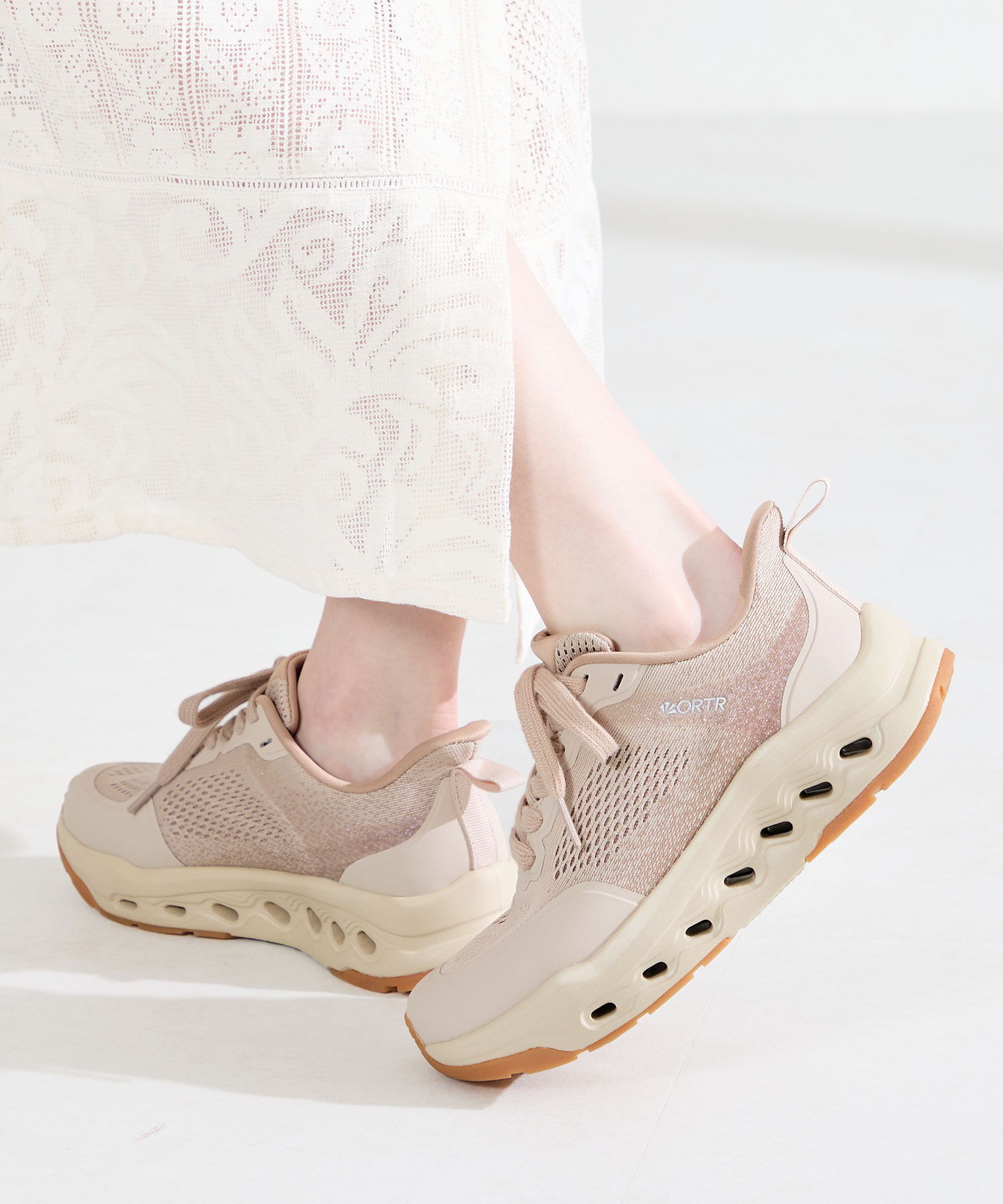 ORiental TRaffic「●2026春夏新作● 【 瞬間フィット 】 シューレース スニーカー /OT3798」|スニーカー|