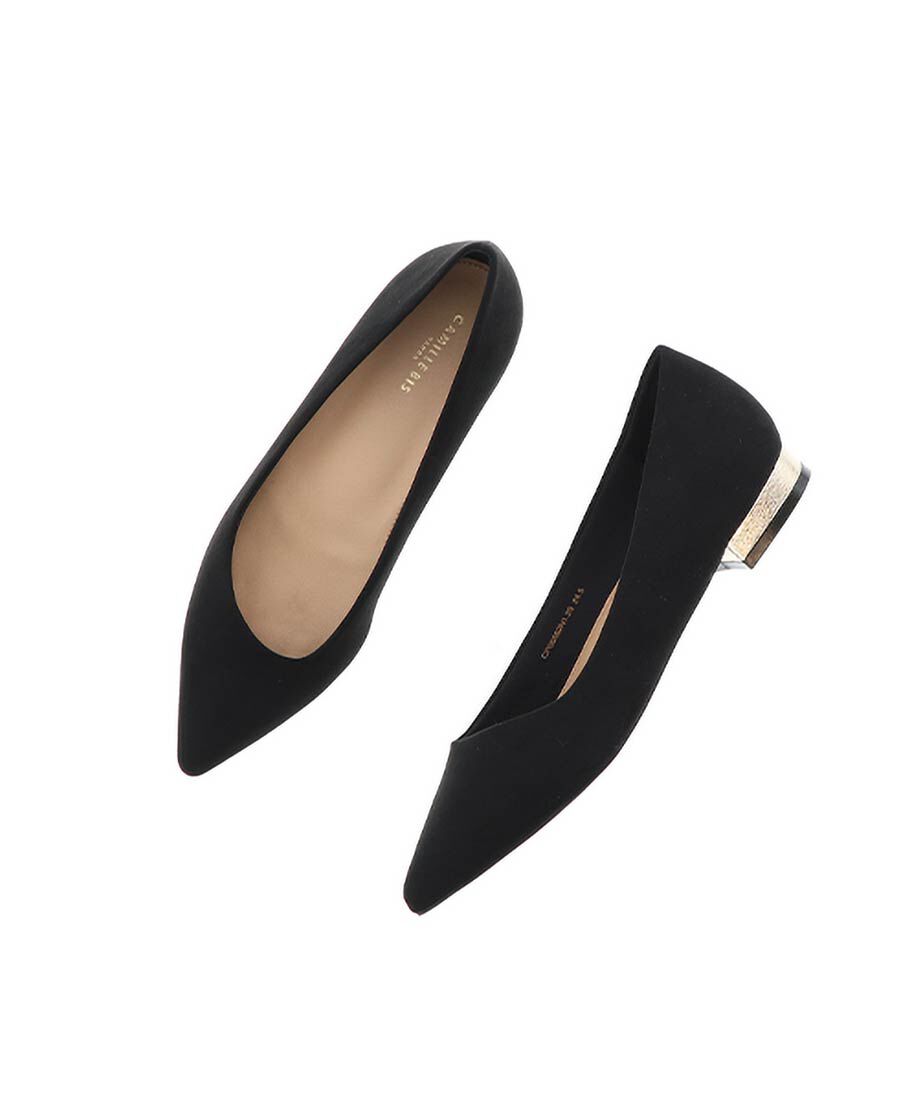  「ポインテッドトゥローヒールパンプス」|パンプス|